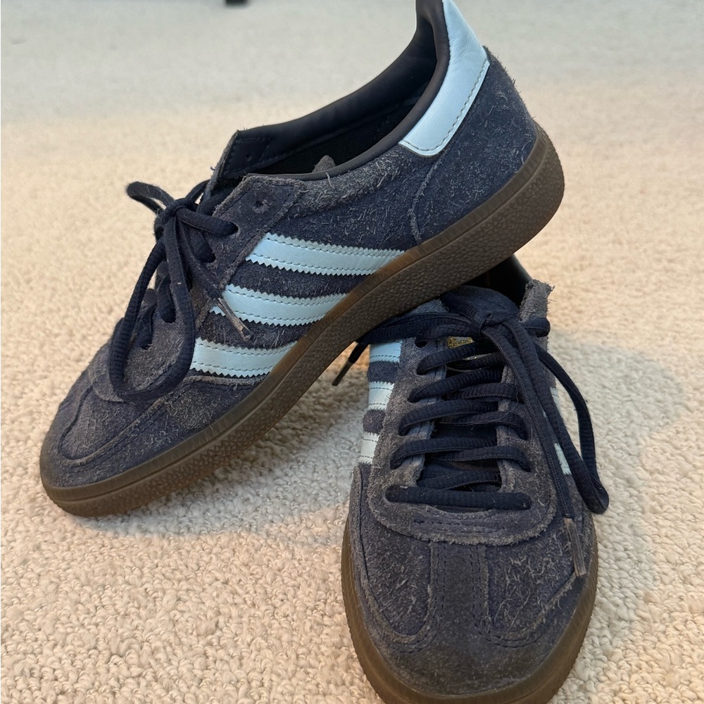 Adidas Blue Sneakers Classic Retro Design